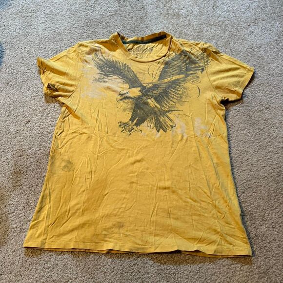 American-eagle-outfitters Women's Yellow T-shirt - Picture 1 of 5